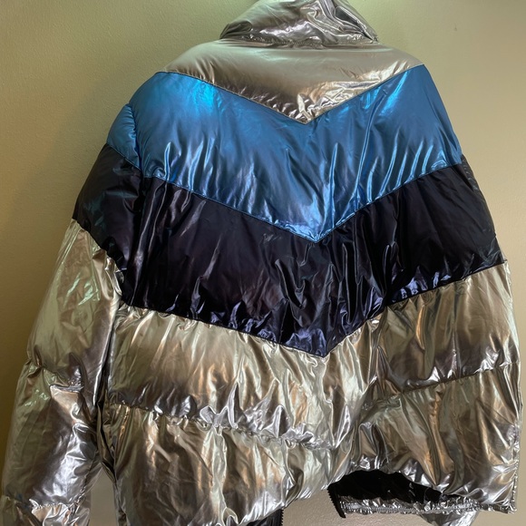 🎈Juicy Couture Coat , Silver and blue, woman XL🎈 - Picture 5 of 7
